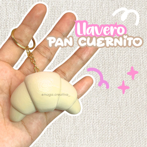 Llavero Pan Cuernito