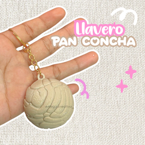 Llavero Pan Concha