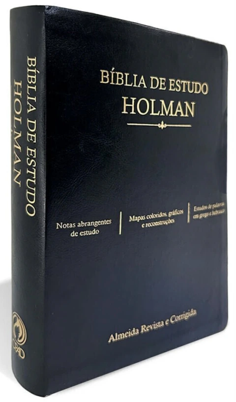 Bíblia de Estudo Holman | Preta | RC