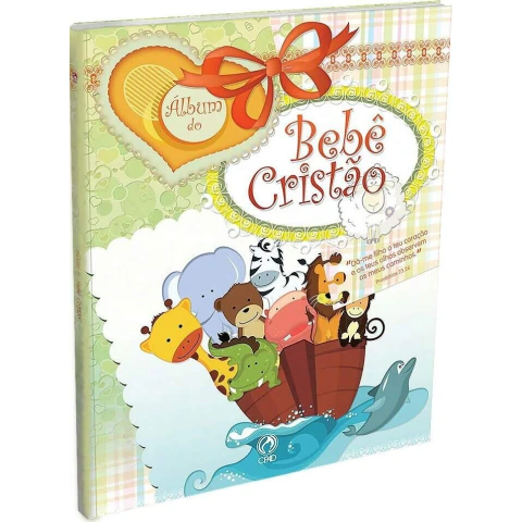 Álbum do bebê Cristão | Brochura