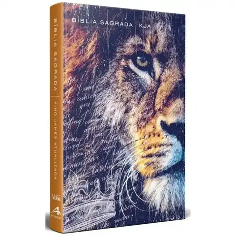 Bíblia Slim King James Atualizada Capa Dura - Leão meia face