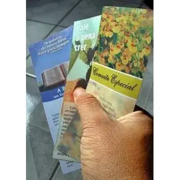 Folheto Evangelistico Sociedade Biblica (Pacote Com 100 Unidades)