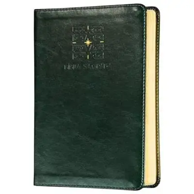 Bíblia The Purpose Book | A21 | Capa Couro Soft Verde Luz