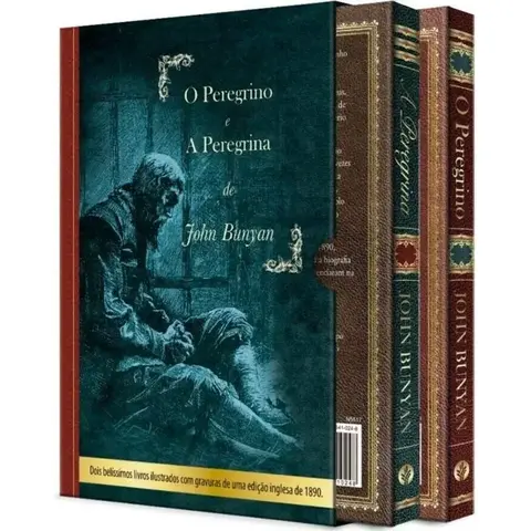 Box: O peregrino + A peregrina - John Bunyan