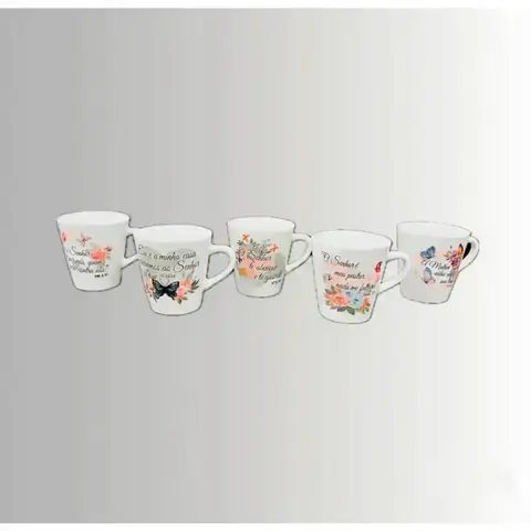 Caneca de Porcelana | 120 ml | Frases Bíblicas Variadas