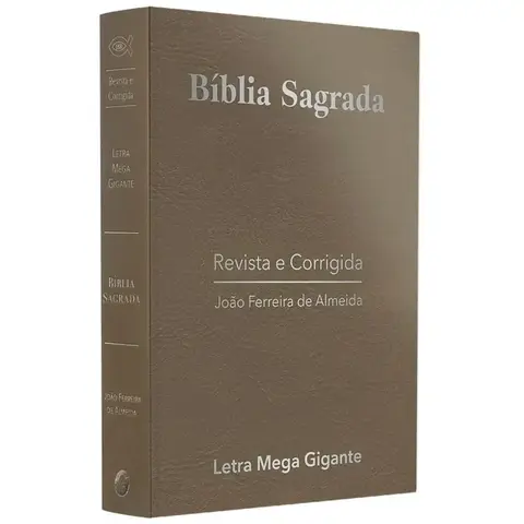 Bíblia Sagrada | ARC | Letra Mega Gigante | Luxo Bege