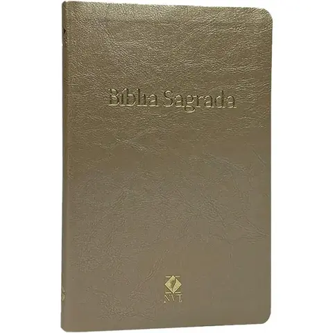 Bíblia NVT Slim | Luxo | Champanhe
