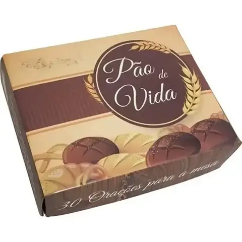 Caixinha de Promessas | Mananciais Pão de Vida | Trigo Marrom