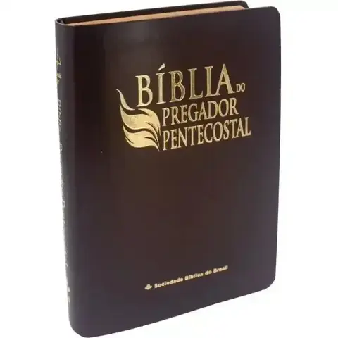 Biblia do Pregador Pentecostal Media Marrom RC com indice