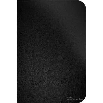 Caderno com Bons Pensamentos | Capa Dura Preta