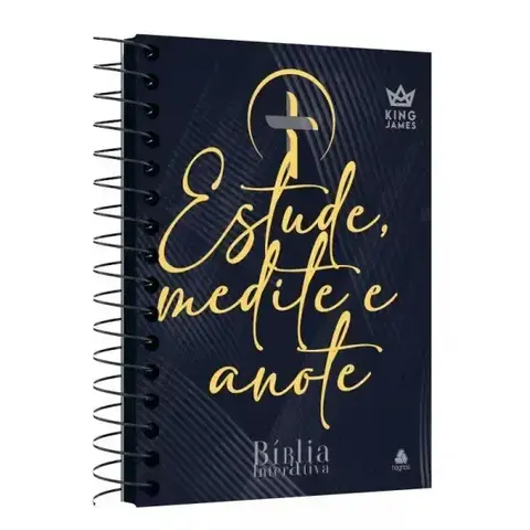 Bíblia Interativa Estude, Medite e Anote | Modelo Tradição | King James