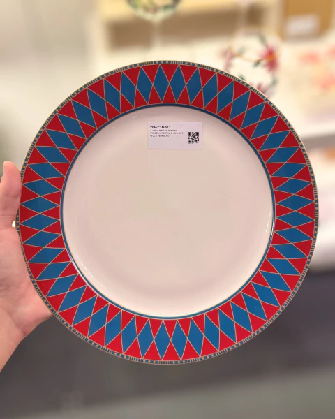 6 pratos rasos natalinos