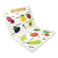 Meu Primeiro Vegetais e Frutas – Livro-Pad Infantil de Nomeação - loja online