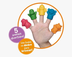 Dedoches Animais - Pipa Brinquedos