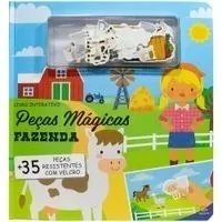 Peças Mágicas Fazenda - livro infantil interativo