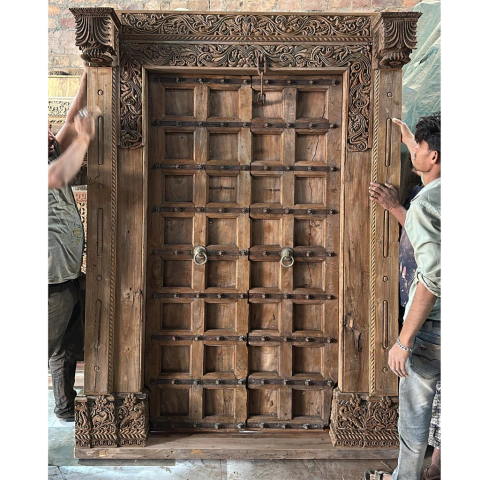 Puerta de Ingreso Tallada - comprar online