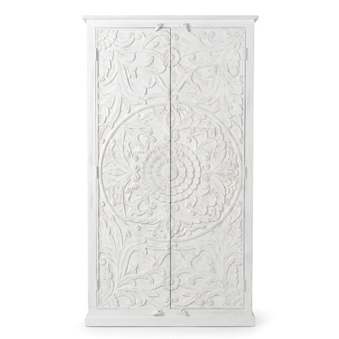 Mueble de Guardado tallado dos puertas - comprar online
