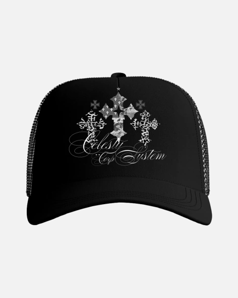 "SYSTEM" TRUCKER HAT NEGRA