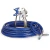 Pistola de pintura airless para empreiteiros, RAC X LTX 517, mangueira airless BlueMax II de 1/4 pol x 50 pés, mangueira flexível airless BlueMax II