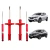 Kit X4 Amortiguadores Fric Rot Renault Logan 2 2014 Al 2018 en internet