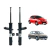 Amortiguadores Peugeot 206 207 Del Sachs Kit X2 - comprar online