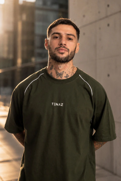 Polera oversize - Venus Green