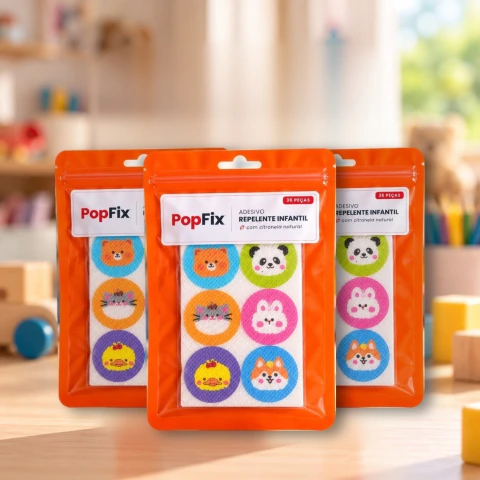 3 Kit Adesivo Repelente Infantil