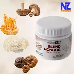 Blend Hongos Reishi-melena De León-shiitake-cordyceps X 60un Neutro en internet