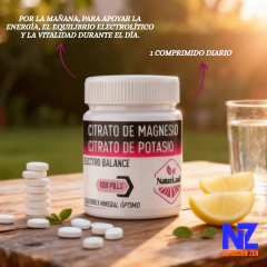 Citrato De Magnesio + Citrato De Potasio 1000 Mg X 100 Comprimidos en internet