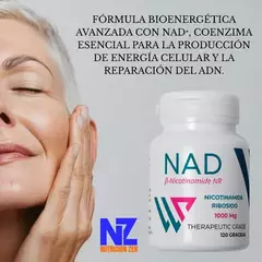 Nad Nicotinamida Ribosido 120 Grageas Premium en internet