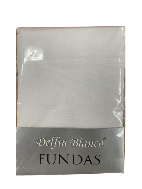 fundas de almohadas Delfín Blanco