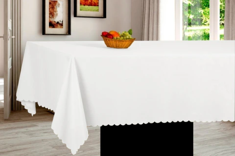 Mantel Rectangular Delfin Blanco 150x200cm