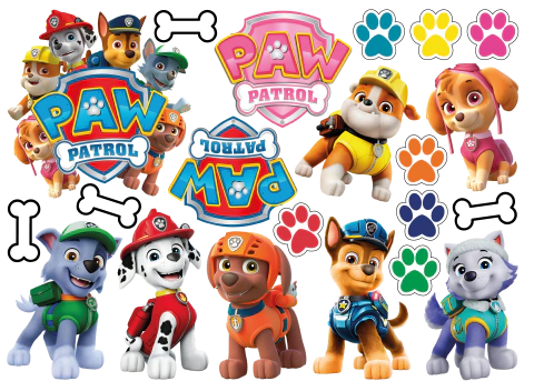 Estampa 112 Paw Patrol