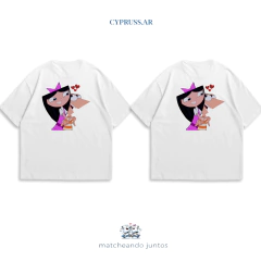 COMBO X2 REMERAS ISABELLA & PHINEAS en internet