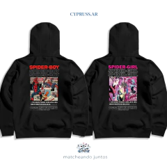 COMBO X2 BUZOS SPIDER BOY/GIRL en internet