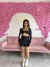 Short saia plissada poliamida - Glamurosa Girls
