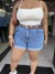 Short jeans plus size