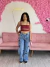 Calça cargo 4 bolsos marmorizada na internet