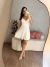 Vestido plissado malha crepe - comprar online