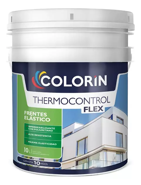 THERMOCONTROL FLEX IMPERMEABILIZANTE COLORIN X 10 BLANCO - comprar online