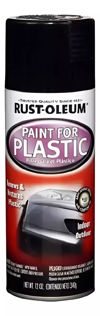AEROSOL PARA PLASTICOS AUTOMOTOR NEGRO RUST OLEUM