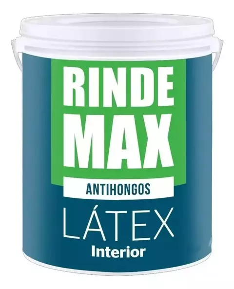 RINDEMAX LATEX INTERIOR ANTIHONGOS BLANCO MATE X 10 LT - - comprar online