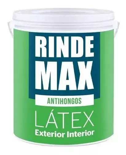 RINDEMAX INTERIOR - EXTERIOR LATEX ANTIHONGOS BLANCO MATE X 4 LT -