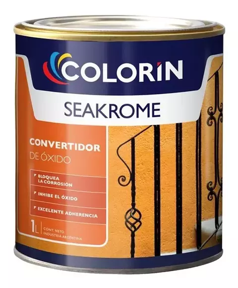 SEAKROME FONDO CONVERTIDOR DE OXIDO PREMIUM COLORIN X 1 LITRO - comprar online