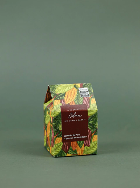 Caixa com Lascas Recheadas - Castanha do Pará e Cupuaçu - comprar online