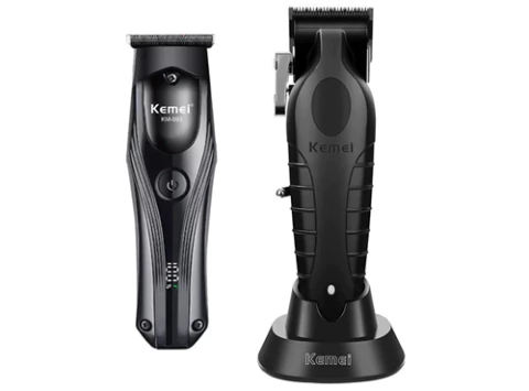 Combo Cortadora De Pelo Kemei Clipper 2296 + Trimmer Km-593 - comprar online