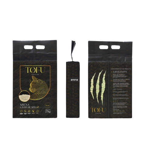 ARENA PARA GATOS DE TOFU 2.5 KG