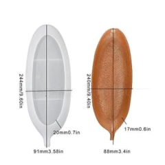 MOLDE SILICONA BANDEJA HOJA ALARGARDA - comprar online
