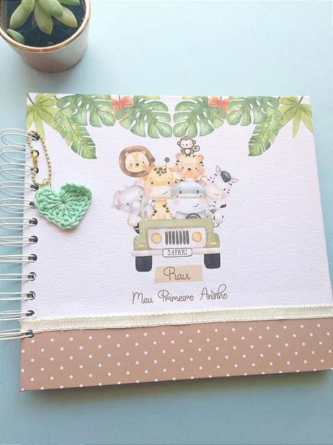Livro do Bebê -Safari