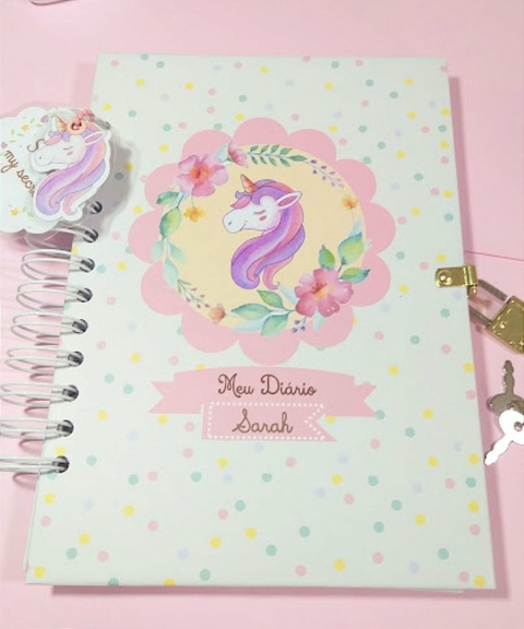 Diário Infantil com cadeado - comprar online